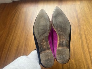 Zapatos planos Carolina Herrera piel ante