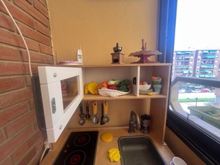 Cocina infantil madera IKEA