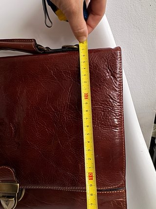 Maletín de cuero para documentos