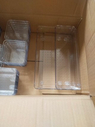 27 Cajas Organizadoras Plástico Varias Medidas