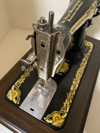Máquina de coser Singer antigua