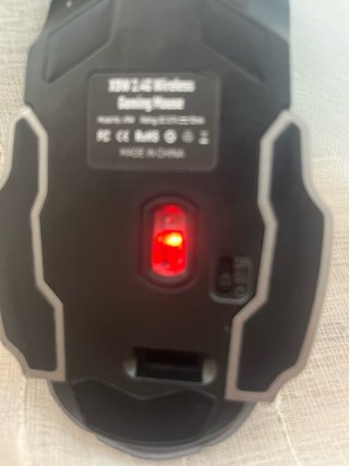 Ratón Gaming Negro y Plateado