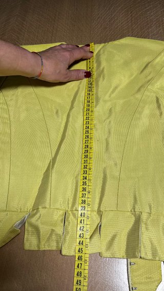 Corpiño Traje Fallera Dorado Talla 38 Incluye pala