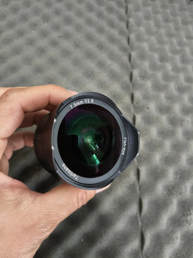 Objetivo 7artisans 7.5mm f/2.8 fish eye