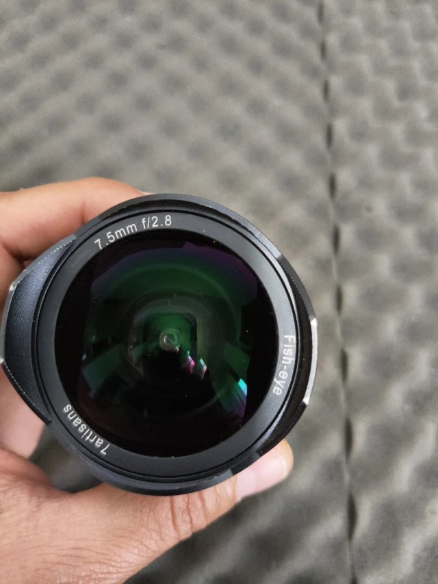 Objetivo 7artisans 7.5mm f/2.8 fish eye