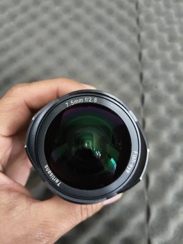 Objetivo 7artisans 7.5mm f/2.8 fish eye