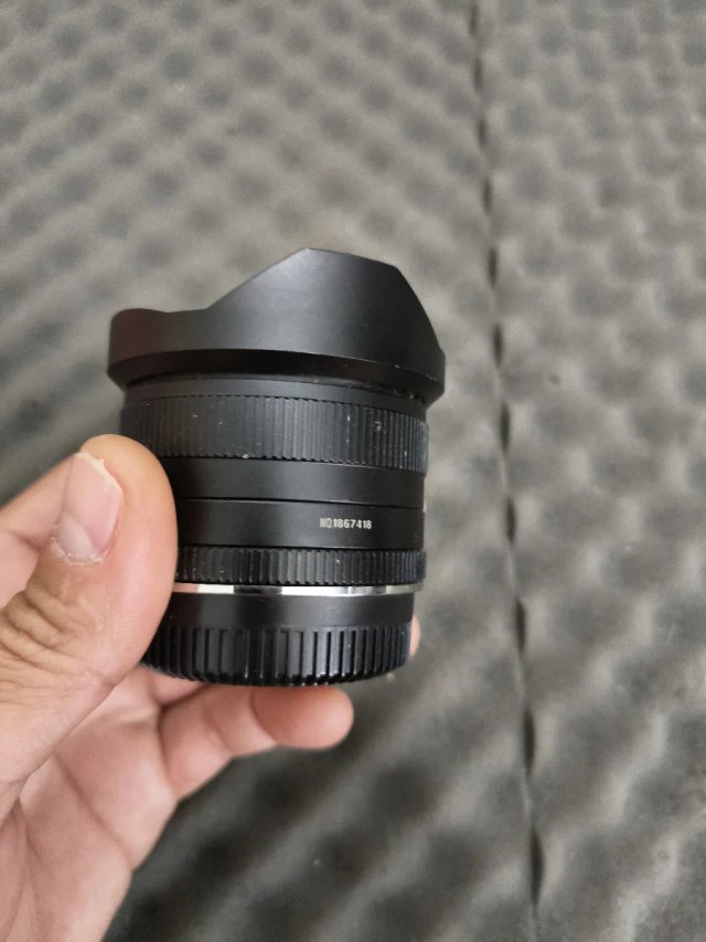 Objetivo 7artisans 7.5mm f/2.8 fish eye