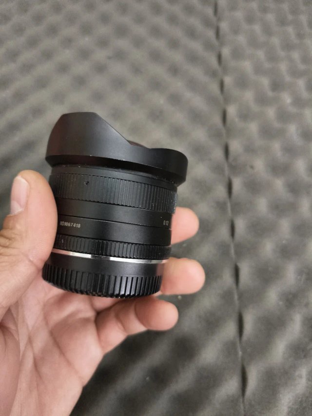 Objetivo 7artisans 7.5mm f/2.8 fish eye