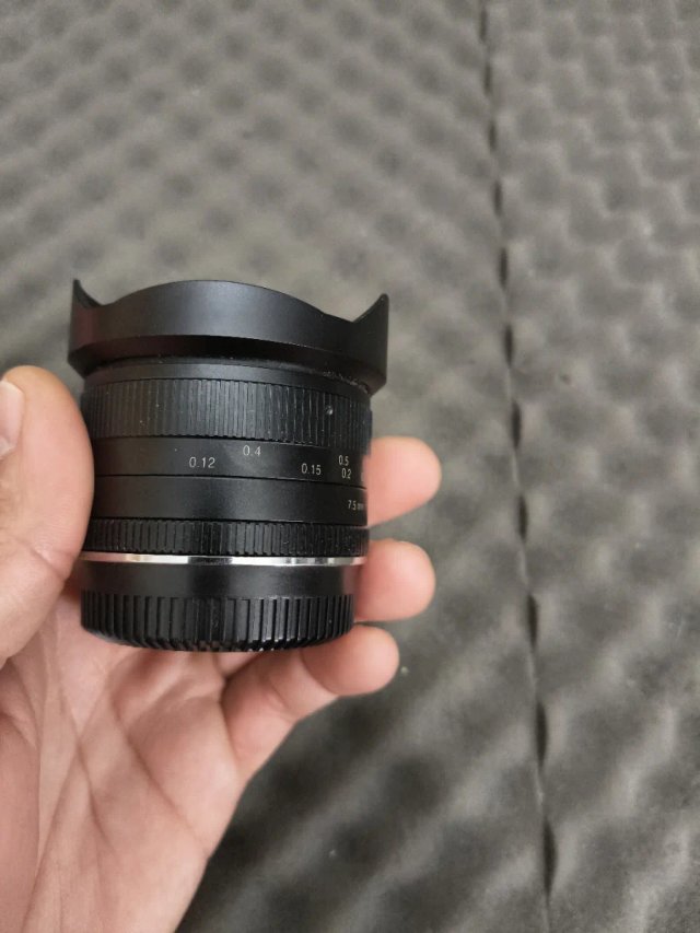 Objetivo 7artisans 7.5mm f/2.8 fish eye