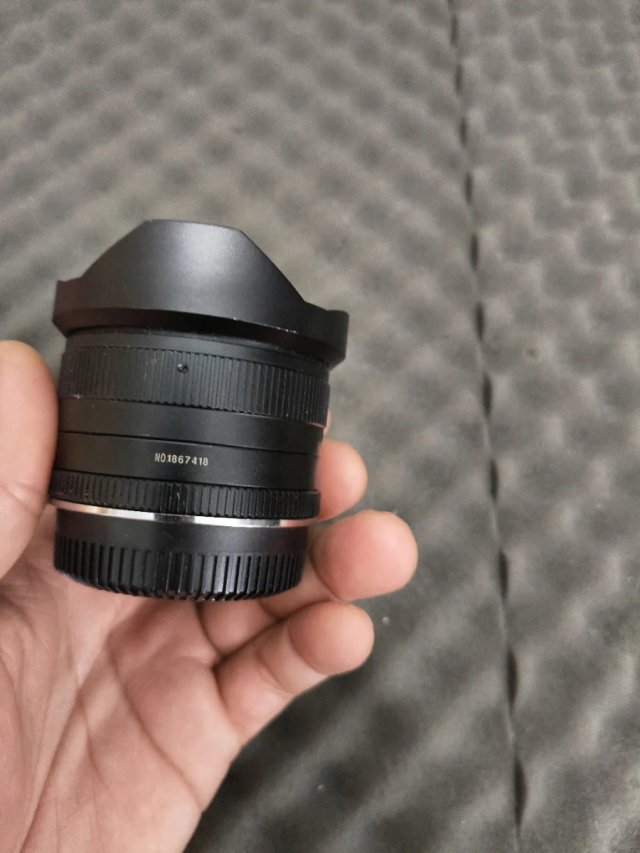 Objetivo 7artisans 7.5mm f/2.8 fish eye