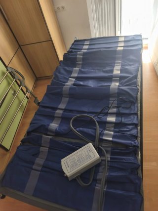 Cama articulada, 3 semanas de uso
