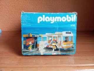 586. Playmobil autobus urbano años 90 3782