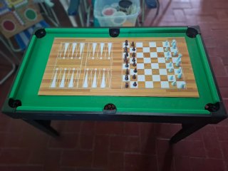 Mesa Multijuegos 12 en 1 AKTIVE