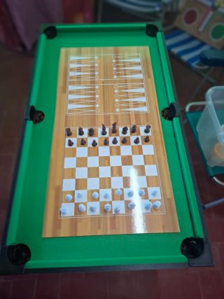Mesa Multijuegos 12 en 1 AKTIVE