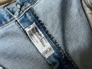 Vaqueros Wrangler Vintage Hombre Azul Talla XXL