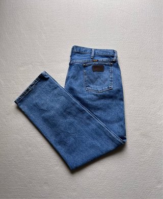 Vaqueros Wrangler Vintage Hombre Azul Talla XXL