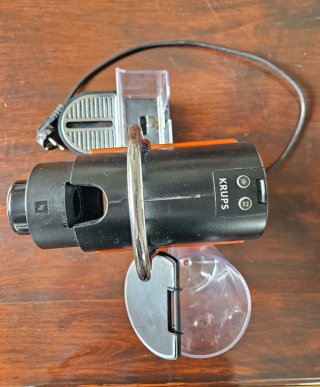 Cafetera Nespresso Pixie Krups Naranja