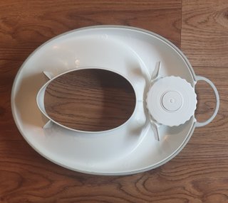 Reductor WC BabyBjörn Blanco/Gris
