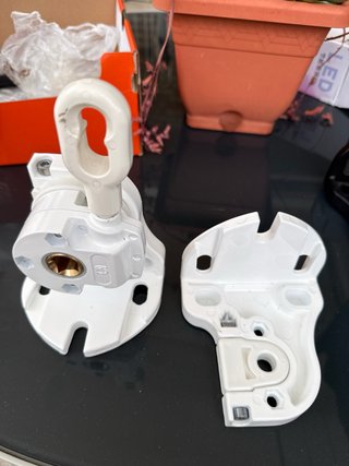 Máquina Toldo Blanca + Soportes nueva