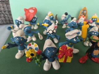 Lote Pitufos PVC Schleich