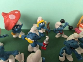 Lote Pitufos PVC Schleich