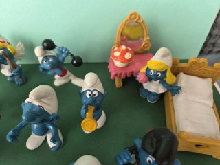 Lote Pitufos PVC Schleich