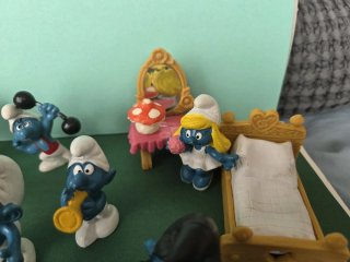 Lote Pitufos PVC Schleich