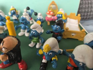 Lote Pitufos PVC Schleich