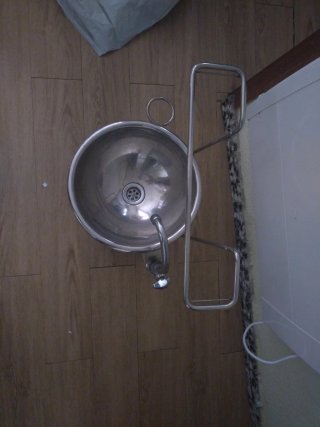 Lavabi vintage in acciaio inossidabile