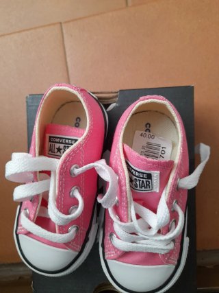 Converse Bebé Rosa Talla 21