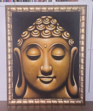 Cuadro decorativo estilo oriental / budista,