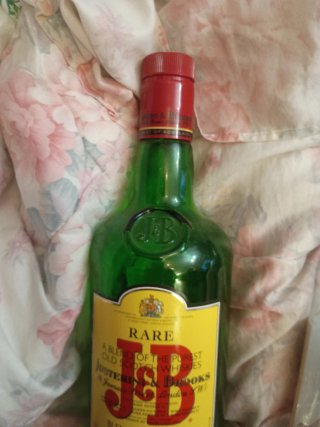Botella de whisky Dimple vacía y jb y dyc de 1.5 l