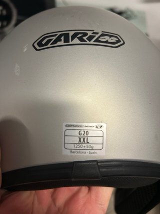 Casco Moto Jet Gris GARI33