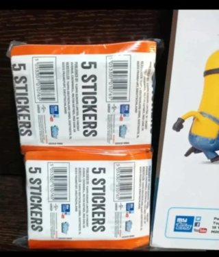 100 Sobres Cromos Minions + Álbum Nuevo