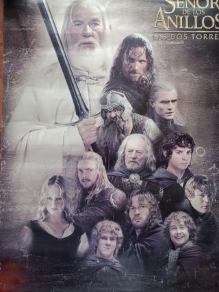POSTER EL SEÑOR DE LOS ANILLOS: LAS DOS TORRES,