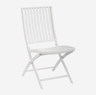 Conjunto Habitat mesa y 2 sillas aluminio blanco