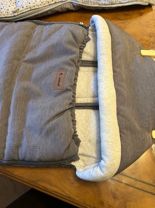 2 Sacos de silla/carro bebé gris
