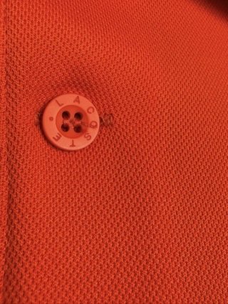 Lacoste Sport Polo Uomo Taglia 5 \ L Rossa Tennis