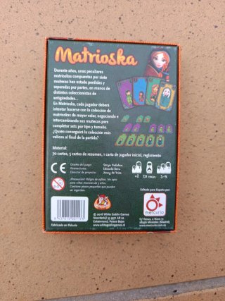 Matrioska Juego de Mesa Sergio Halaban