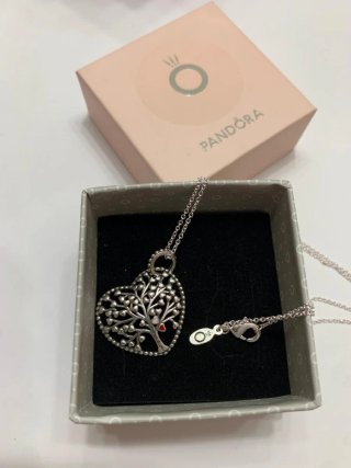 Collar Corazón Árbol de la Vida Pandora