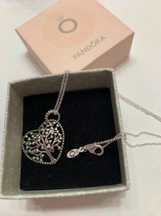 Collar Corazón Árbol de la Vida Pandora