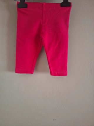 Leggings para bebé color fucsia