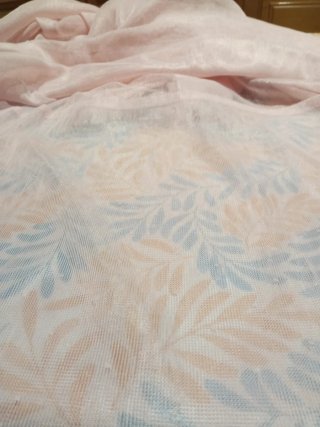 2 Cortinas / visillos Rosas Ikea