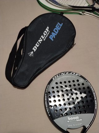 Pala Padel Dunlop Boom Black
