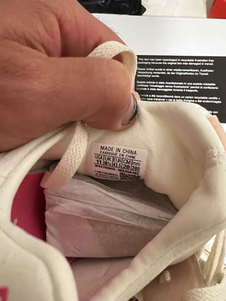 Zapatillas Reebok Beige y Rosa
