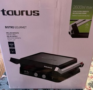 Sandwichera Taurus Bistro Gourmet. A estrenar!