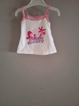 Camiseta bebé Beach Sports flamencos