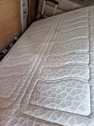 somier+ colchon 135*190 + patas