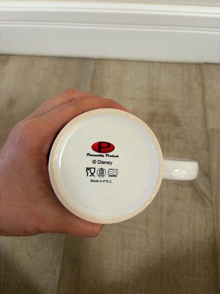 Taza de porcelana con diseño de princesas Disney