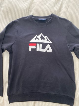 Sudadera FILA Negra Talla L Montaña